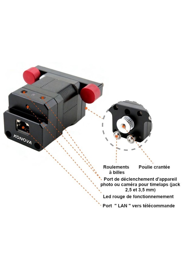 Moteur KMS-S2 - Éléments détaillés - Konova