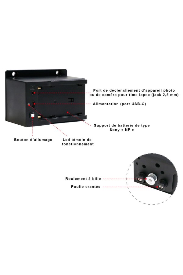 Moteur KMS-S3 - Vue de face - Konova